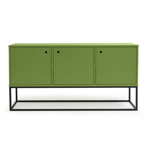 Buffet Valley 3 Portas c/ pés de Metal -  Verde Greenery