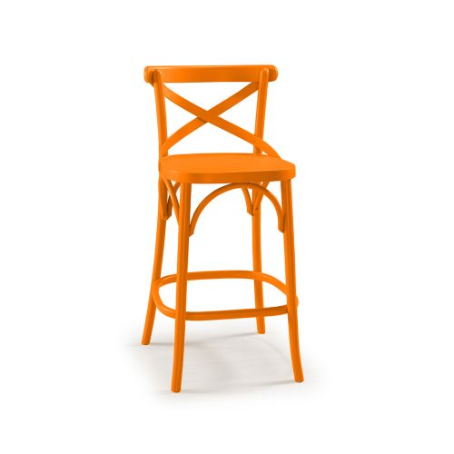 Banqueta X - Laranja