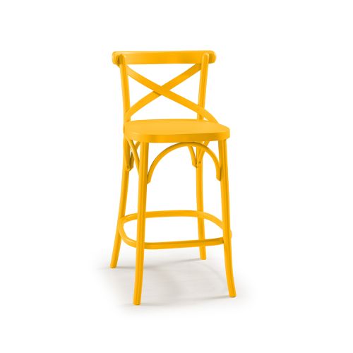 Banqueta X - Amarela