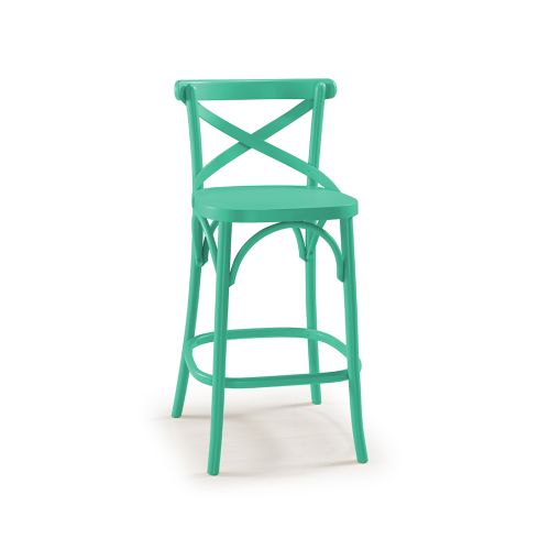 Banqueta X - Verde Esmeralda 