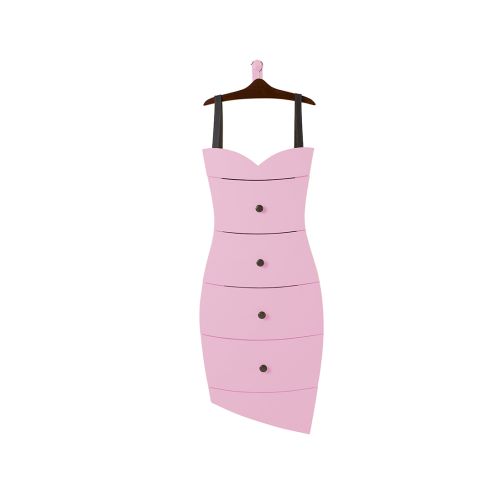 Cômoda Dress  -  Rosa Claro