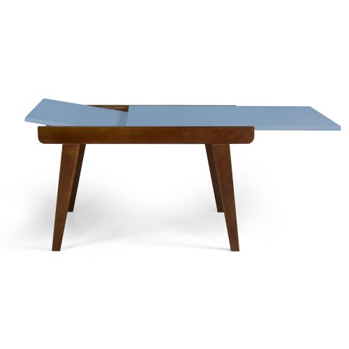 Mesa de jantar Extensível Maxi  -  Azul Claro