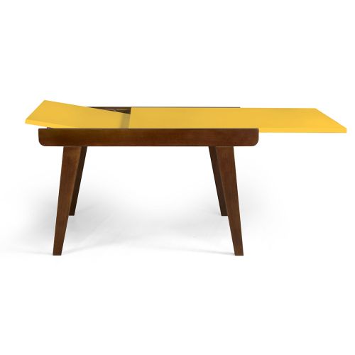 Mesa de jantar Extensível Maxi  -  Amarela