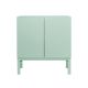 Armário 2 Portas Brás  -  Verde Menta  -  80 x 86 x 42 cm