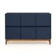 Buffet 6 Portas Home  -  Azul Escuro