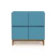 Buffet 4 Portas Home  -  Azul Turquesa