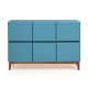 Buffet 6 Portas Home  -  Azul Turquesa