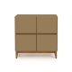 Buffet 4 Portas Home  -  Marrom Claro