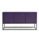 Buffet Valley 3 Portas c/ pés de Metal -  Roxo