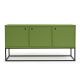 Buffet Valley 3 Portas c/ pés de Metal -  Verde Greenery
