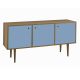 Buffet Vintage 3 Portas  -  Azul Claro