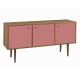 Buffet Vintage 3 Portas  -  Rosa