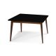 Mesa de Jantar Novita  120 x 90  -  Preta