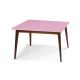 Mesa de Jantar Novita  120 x 90  -  Rosa Claro