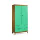 Armário Multiuso Hendrix  -  Verde Esmeralda
