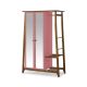 Armário Multiuso Stoka 2 portas  -  Rosa