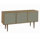 Buffet Vintage 3 Portas  -  Cinza