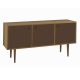 Buffet Vintage 3 Portas  -  Marrom Escuro