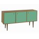 Buffet Vintage 3 Portas  -  Verde Esmeralda