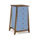 Cômoda Stoka 05 gavetas -  Azul Claro