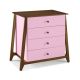 Cômoda Stoka 04 gavetas -  Rosa Claro