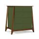 Cômoda Stoka 04 gavetas -  Verde Escuro