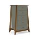 Cômoda Stoka 05 gavetas -  Cinza