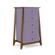 Cômoda Stoka 05 gavetas -  Lilás