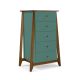 Cômoda Stoka 05 gavetas -  Verde