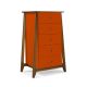 Cômoda Stoka 05 gavetas -  Laranja