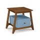 Mesa de Cabeceira Stoka 01 gaveta  -  Azul Claro