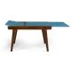 Mesa de jantar Extensível Maxi  -  Azul turquesa