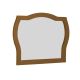 Moldura com espelho Jungle  -  Marrom Claro