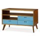 Rack Vintage Holly 120 cm  -  Azul Turquesa